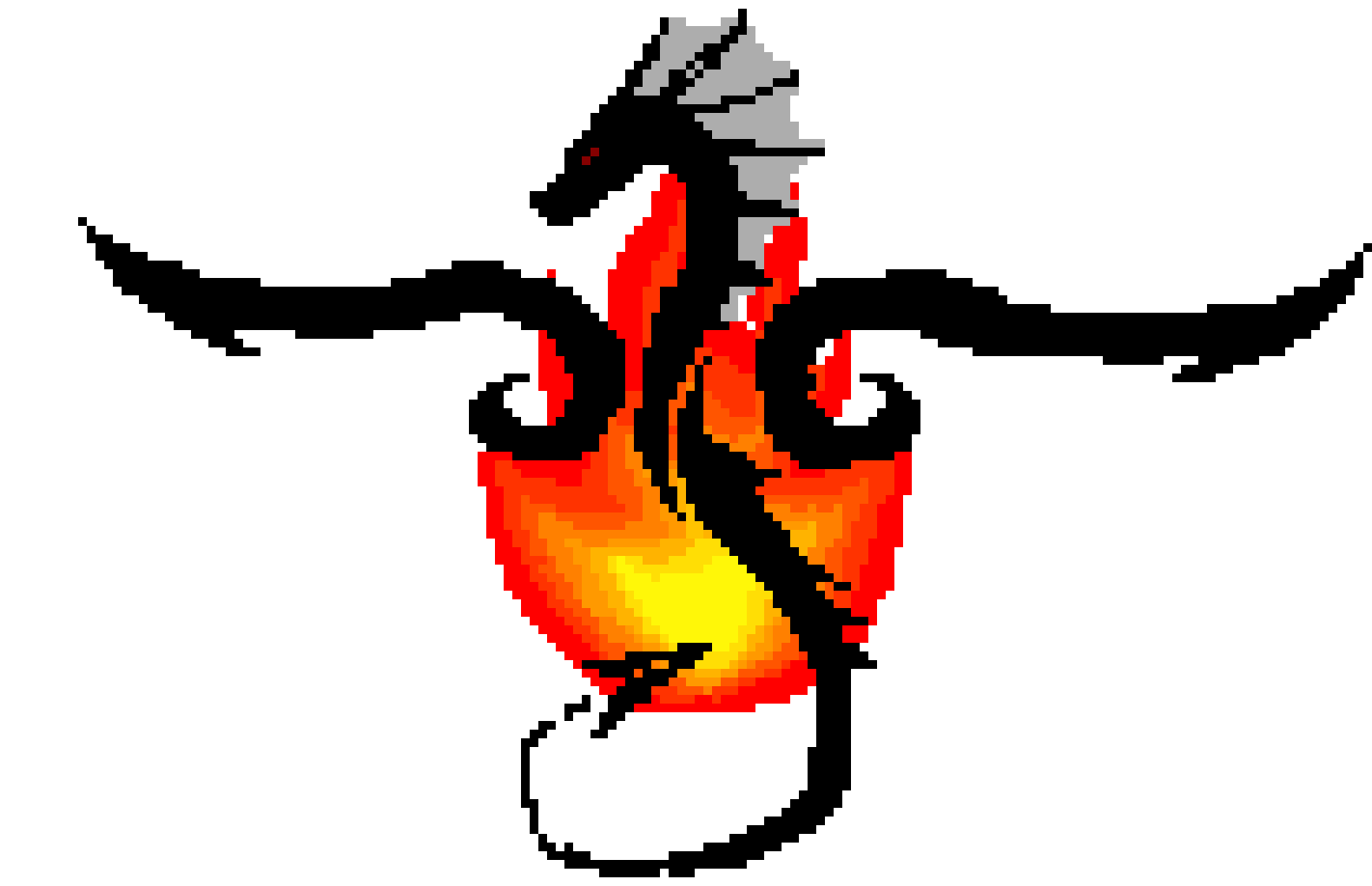 [9664c4] Simple Dragon + Fire