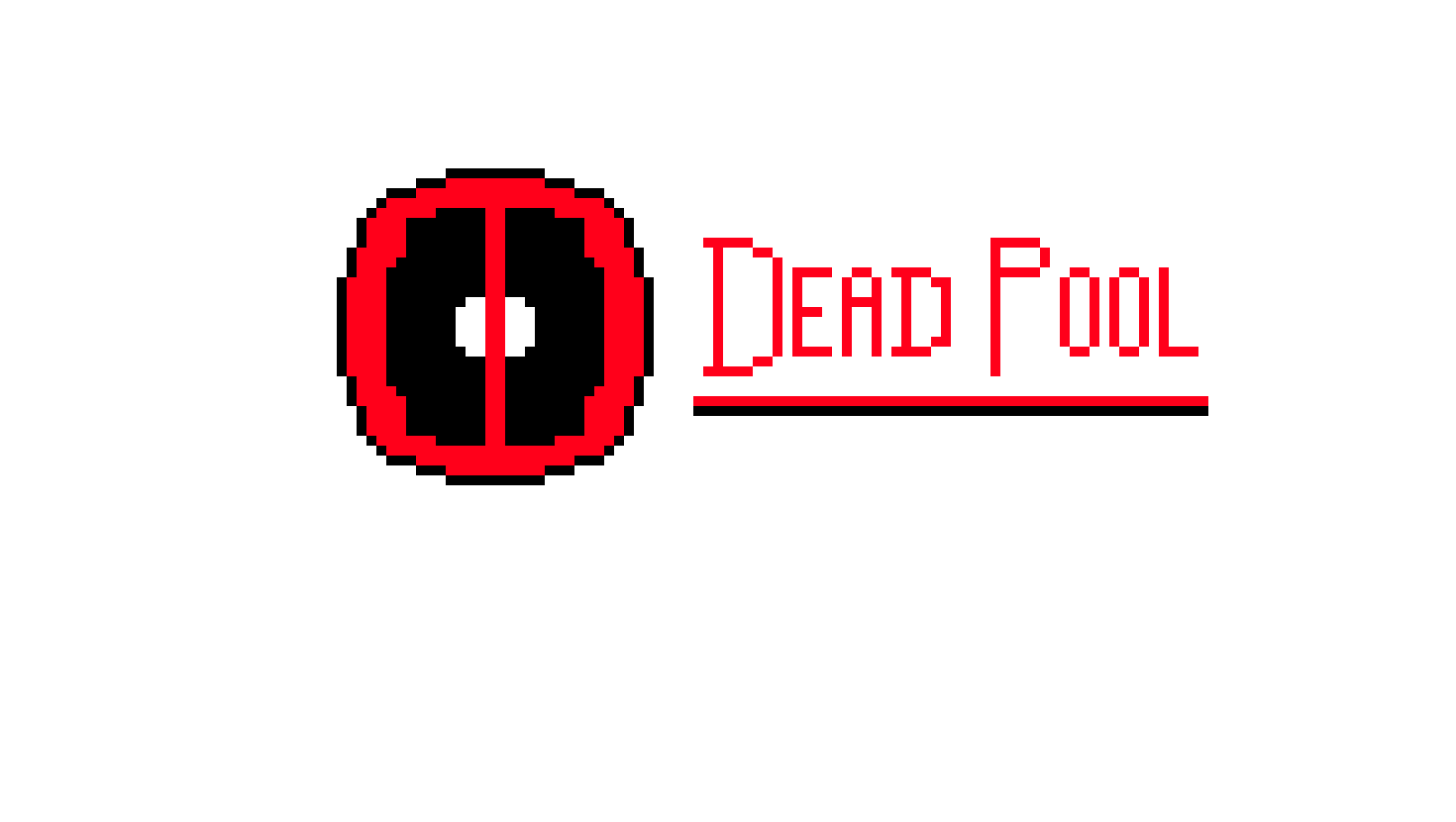 [9664c4] Deadpool Pixel Art