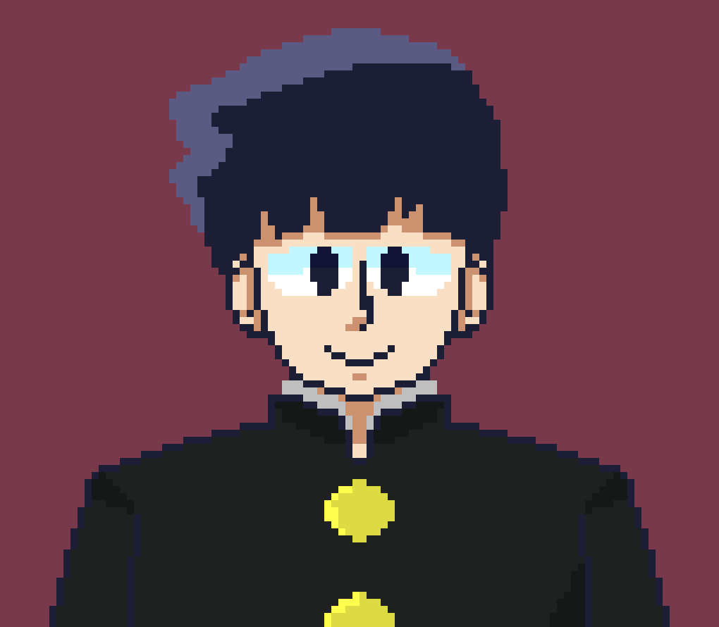 [5cd821] i started watching it and i really like the visuals n shit and how everyone has like. their own psychic power color, like how Akutami-Sensei did with Jujutsu Kaisen and the curse colors. Shigeo is also such a lil cutie patootie