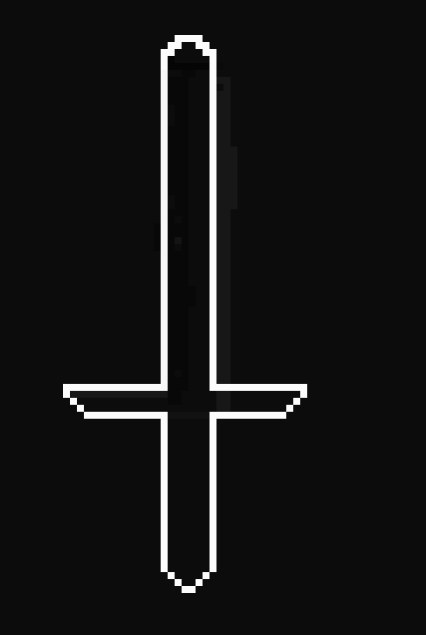[9664c4] Sword pixel art (simple) 2