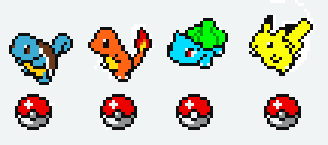 Pokemon Starters