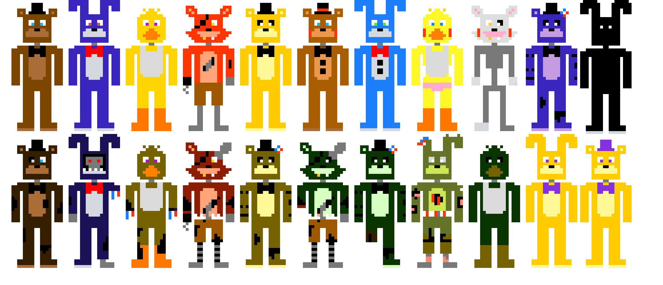 FNAF 1 Gang