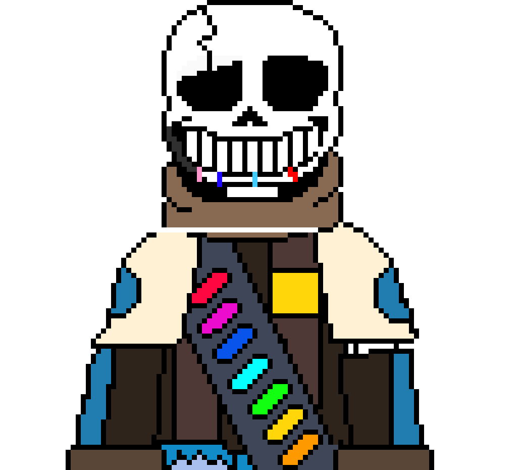 [51b8a4] the man who speaks in hand - ink sans