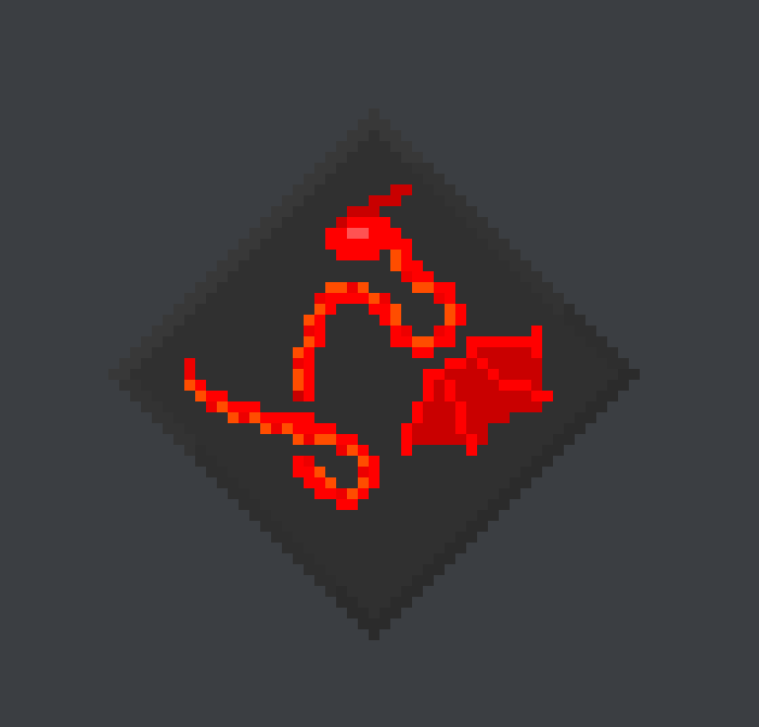 [cfa077] Devil snake icon