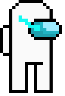 [d46952] Among Us sans I did the best I could do-king ink