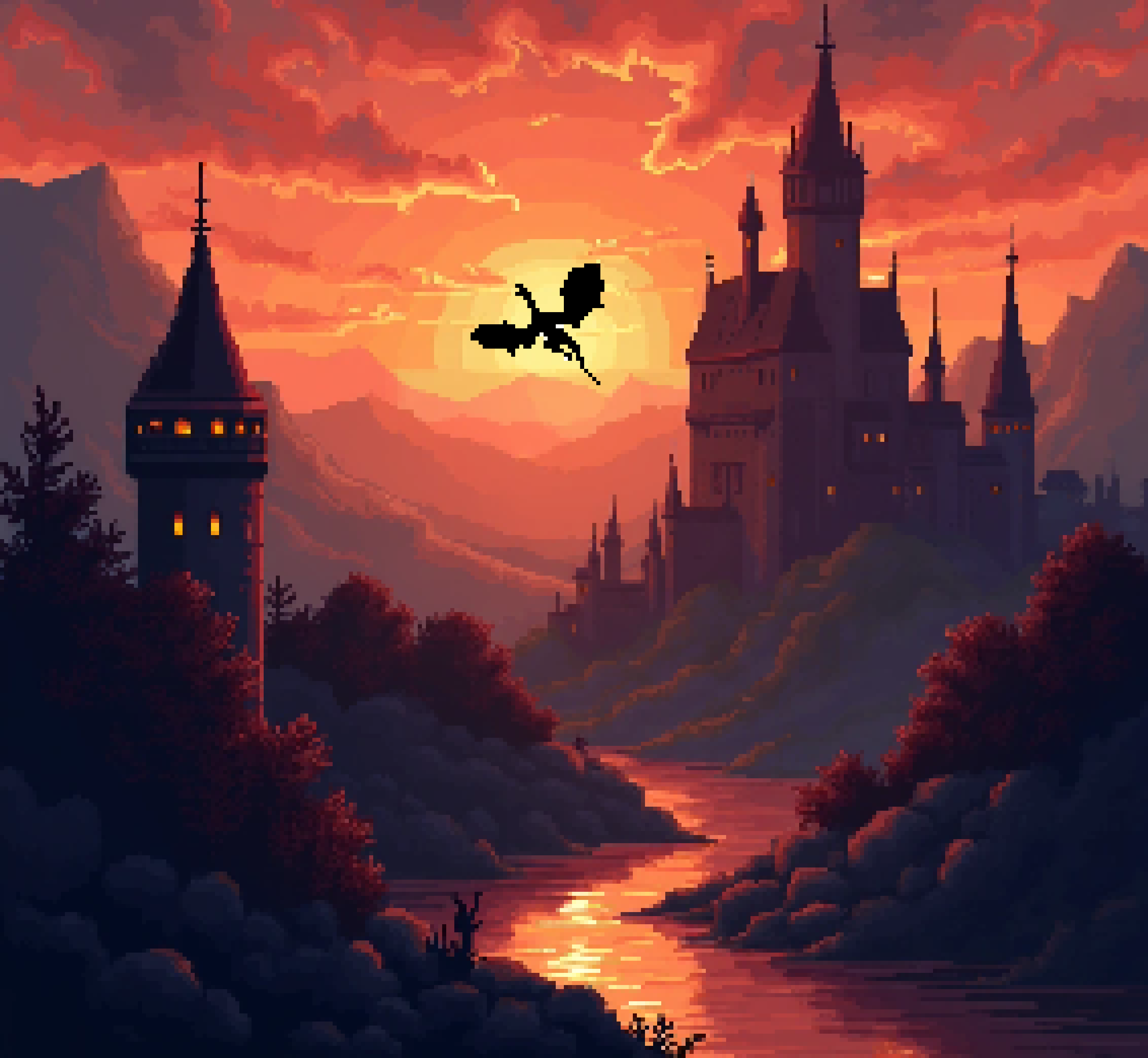 [d9d4f2] Background for game  (dragon)