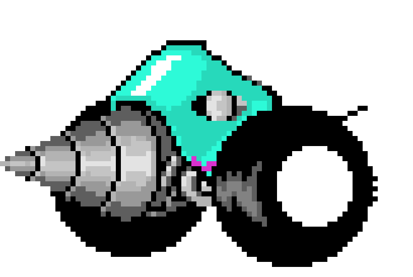 [a6d155] Egg Mobile - Drill Mode (Sonic 2) version 2