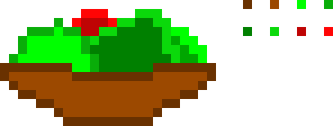 [e0328f] Fruit_Bowl_Pixel_Art