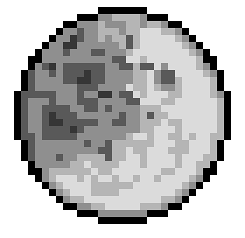 [71183a] Pixel Moon