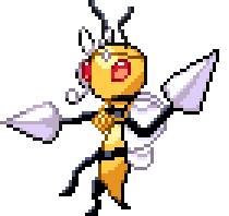 [990543] Beedrill/Meloetta