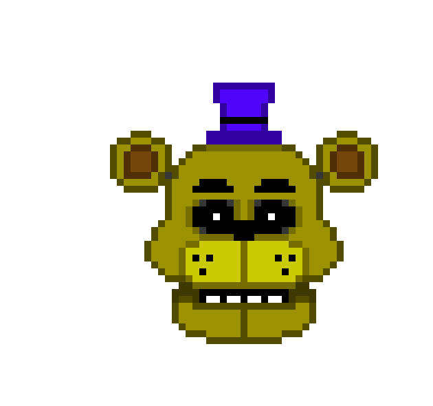 FNaF ucn fredbear head