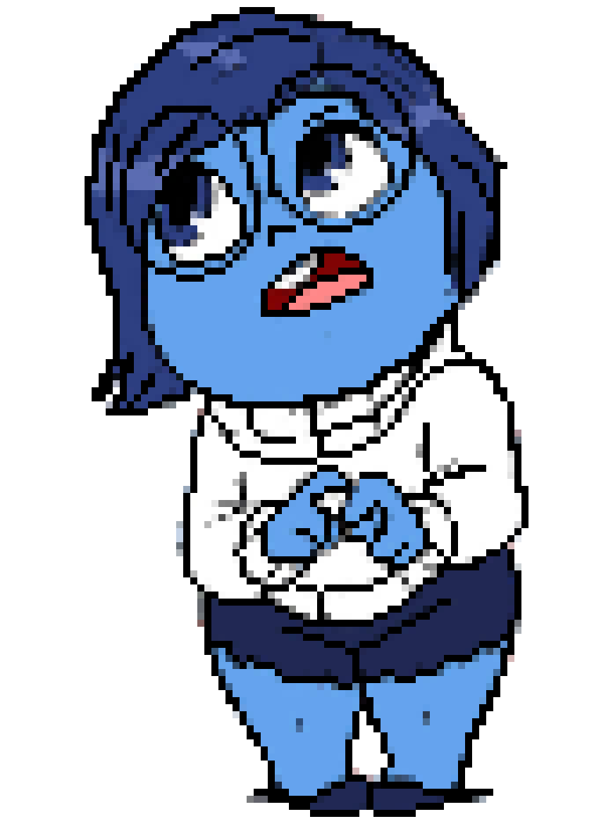 [e7d875] Sadness pixel