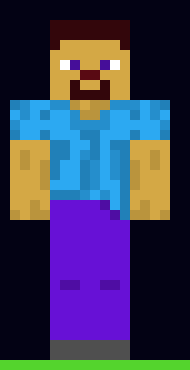 [4e0d35] Pixel Steve
