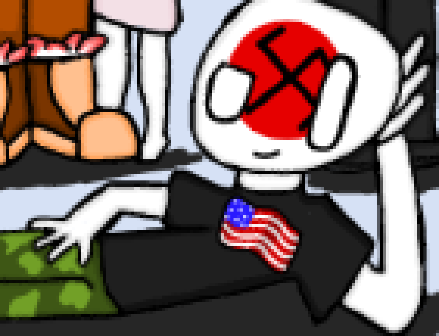 [0ae1f1] America was a bit more difficult to convince into forming an alliance with Russia, but caved since Brittan was part of the alliance. Though America is still suspicious around Russia, A.N.A puts his full trust into him and A.N.R. America does have a backup plan should Russia or Japan ever break the alliance