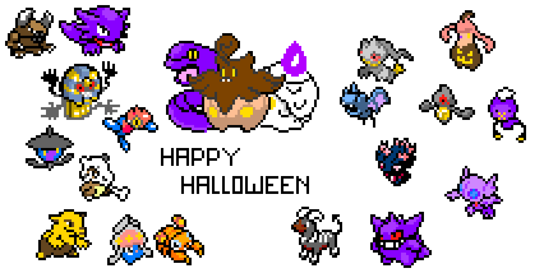 [9664c4] Happy Pokemon Halloween