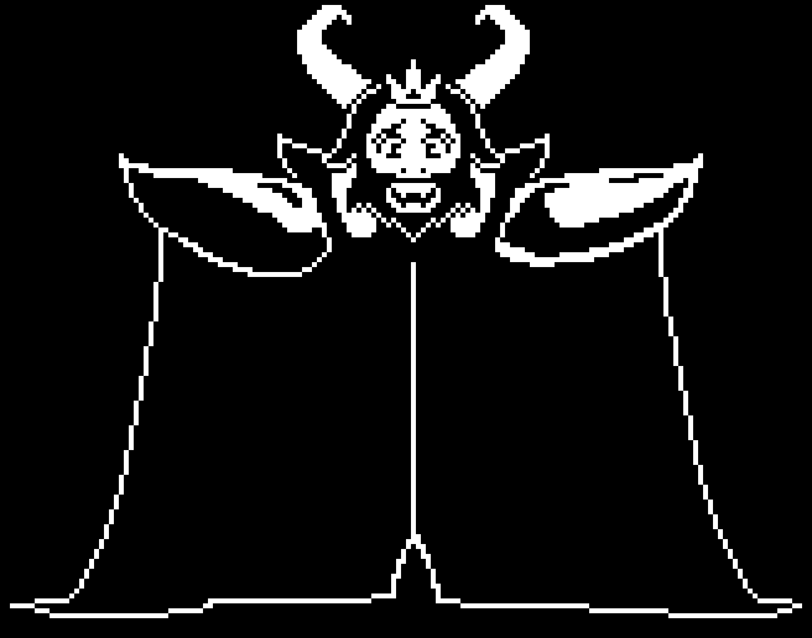 UnderTale Asgore Battle sprite