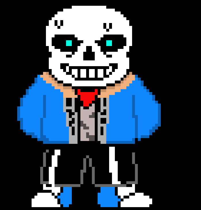  Sans genocide sprite Reskin v1