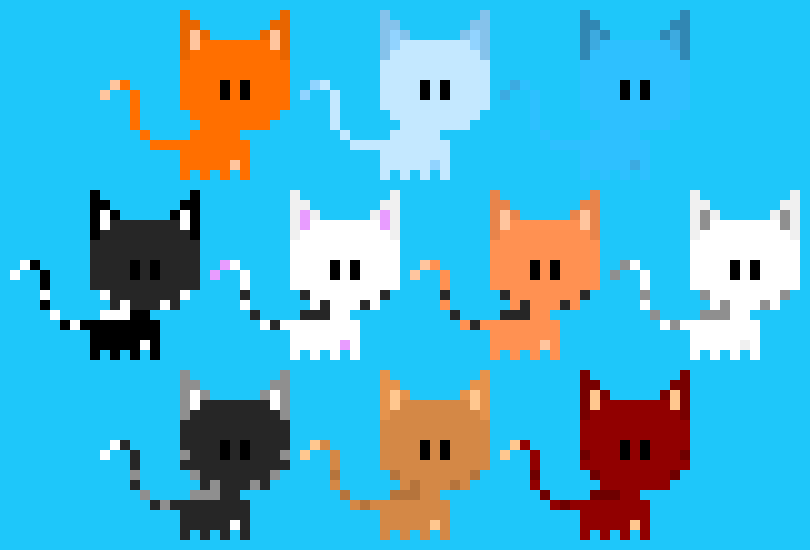 [2eb76d] 10 cats