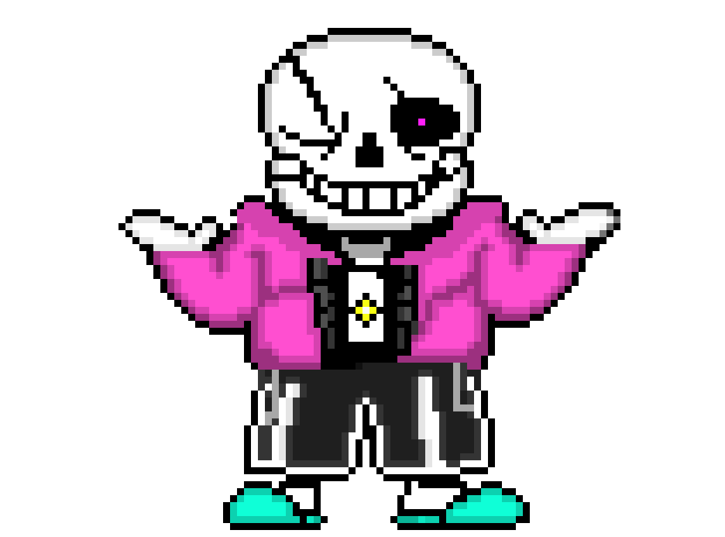 [6c5fd3] underhell sans battle sprite