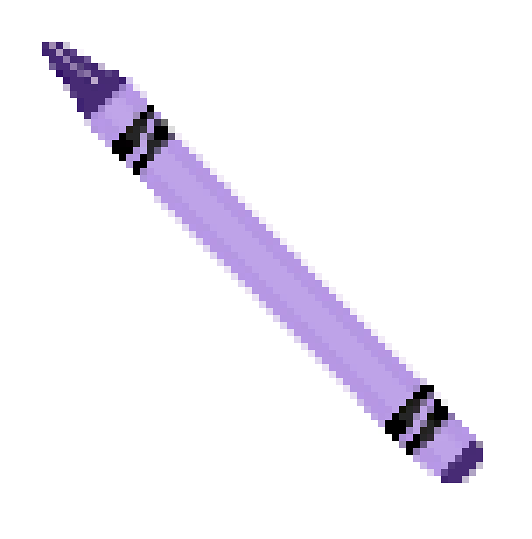 [e5ed23] purple crayon