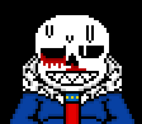 [0ae1f1] great there's Papyrus, don't need him seeing me *tps to his room and picks a razor blade off the floor*