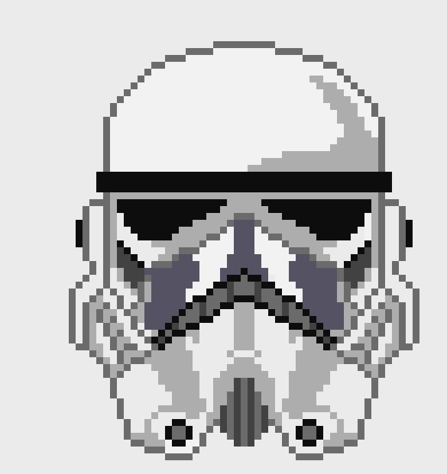 Storm trooper helmet