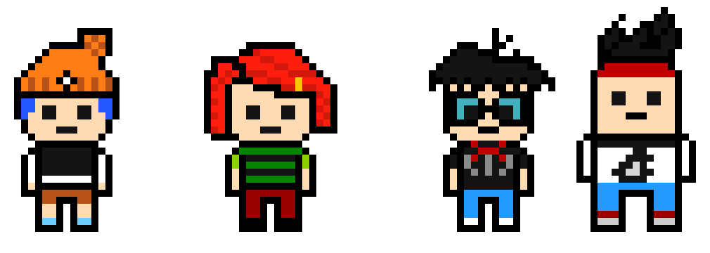 [85ed23] GrojBand Danganronpa Pixels