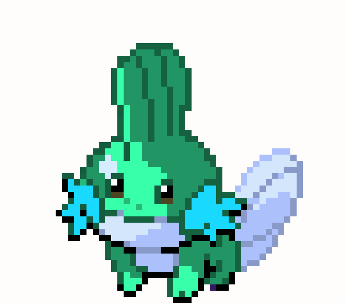 what shiny Mudkip should have looked like