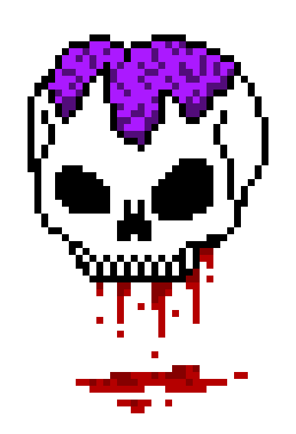 [9664c4] CrazyFloatingSkullBrainCapBlood