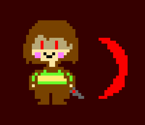 gets hit then sends slash projectiles at the person who attacked me *