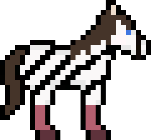 [48fc25] white&blackhorse