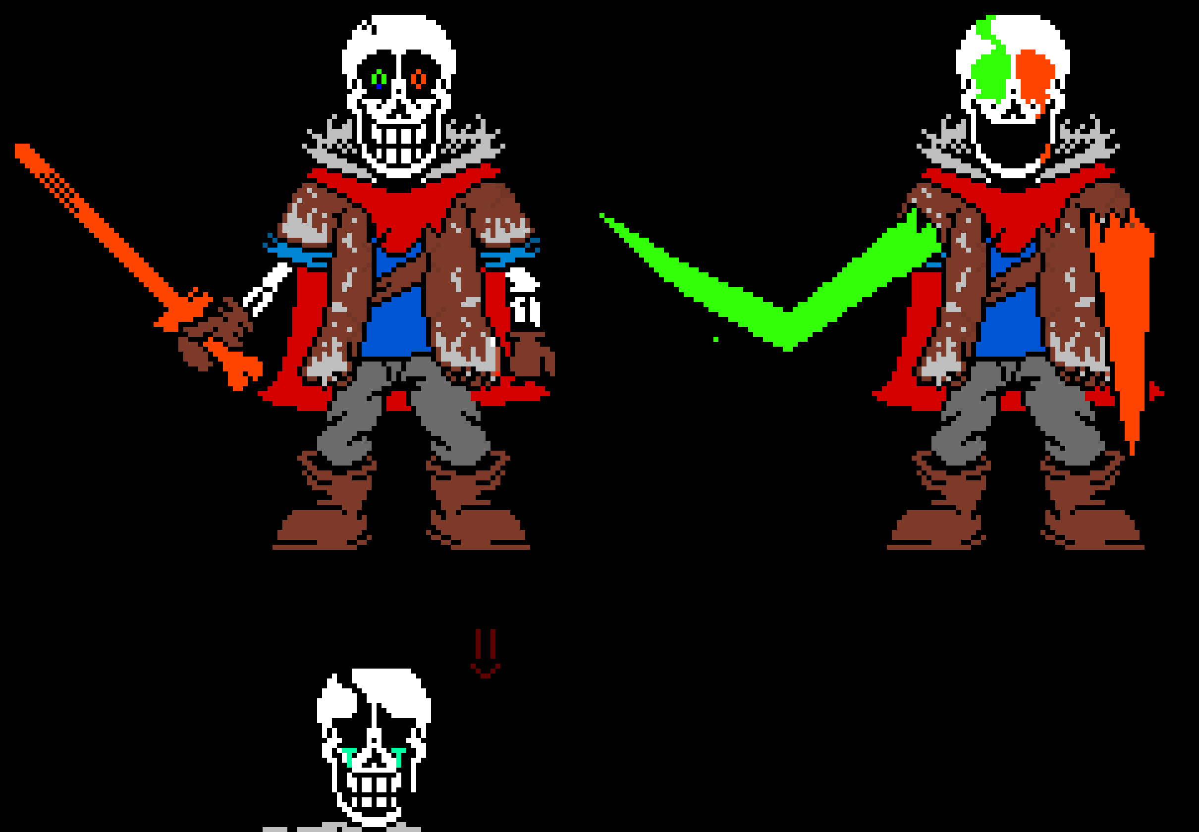 [7e4087] Dustbelief papyrus Hard mode 