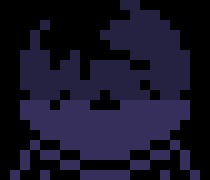 [7ce906] *(Smol Deme walks a bit back.) -HorrorTale Sans