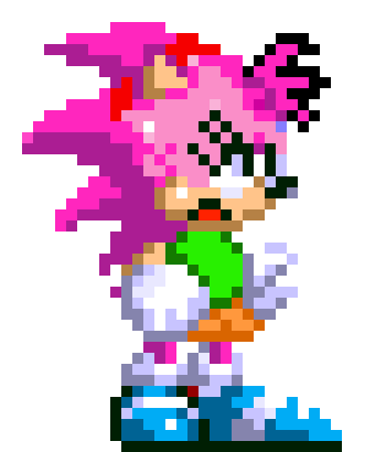 [ab2404] amy rose sprite 