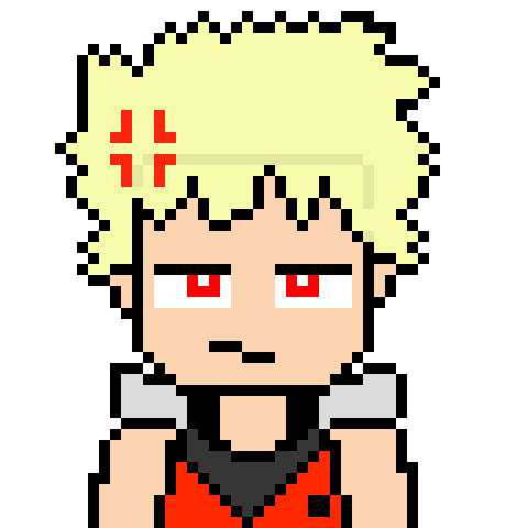[b9de0d] THE FUCK YOU CALLED  ME....... - bakugou katsuki  