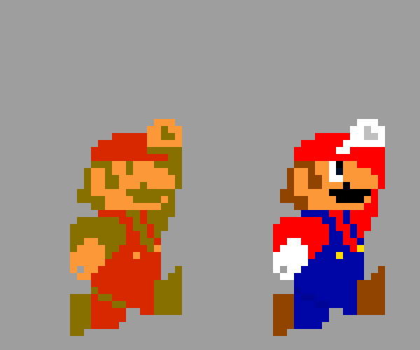 Big Jumping Mario (Super Mario Bros. 1)