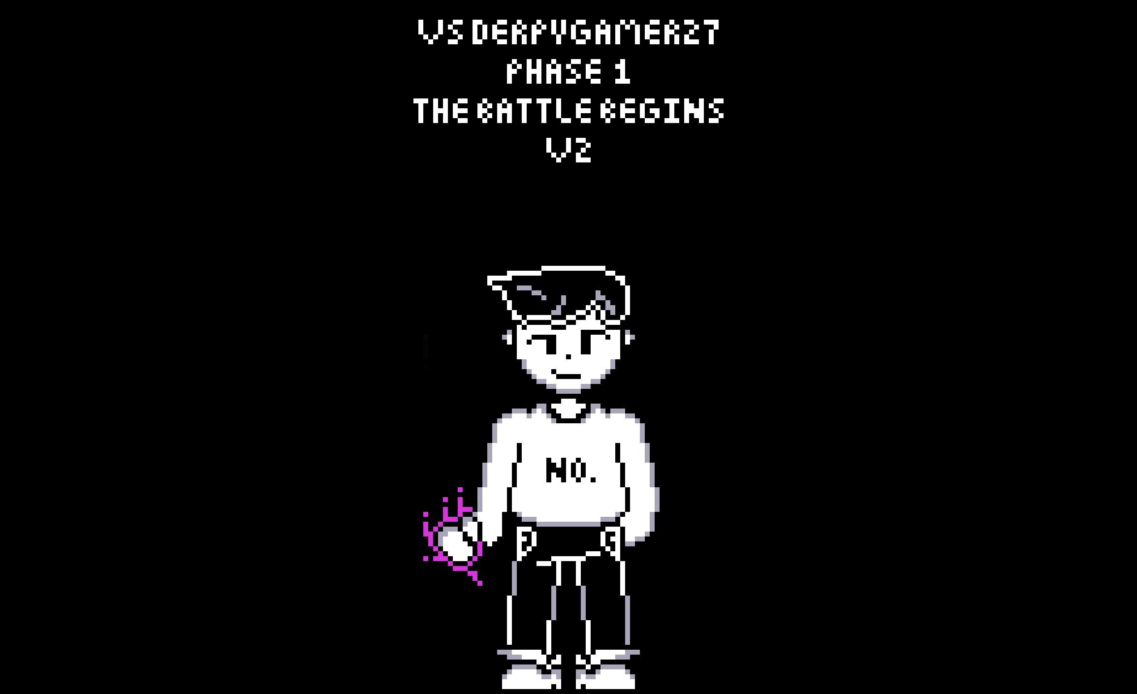 Vs Derpygamer 27 Phase 1 - The Battle Begins v2