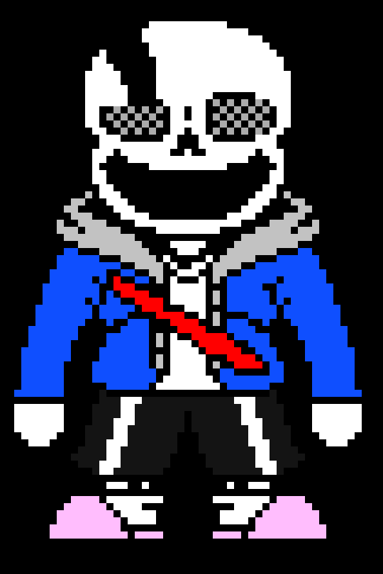 [741d1f] sans is bored.