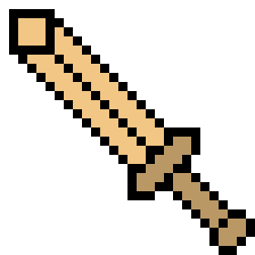 [9664c4] Wood sword