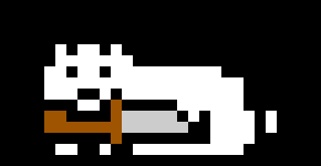 [c91422] *Finds one of the Chara's knives, and chews on it*