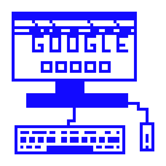 [9664c4] blue computer