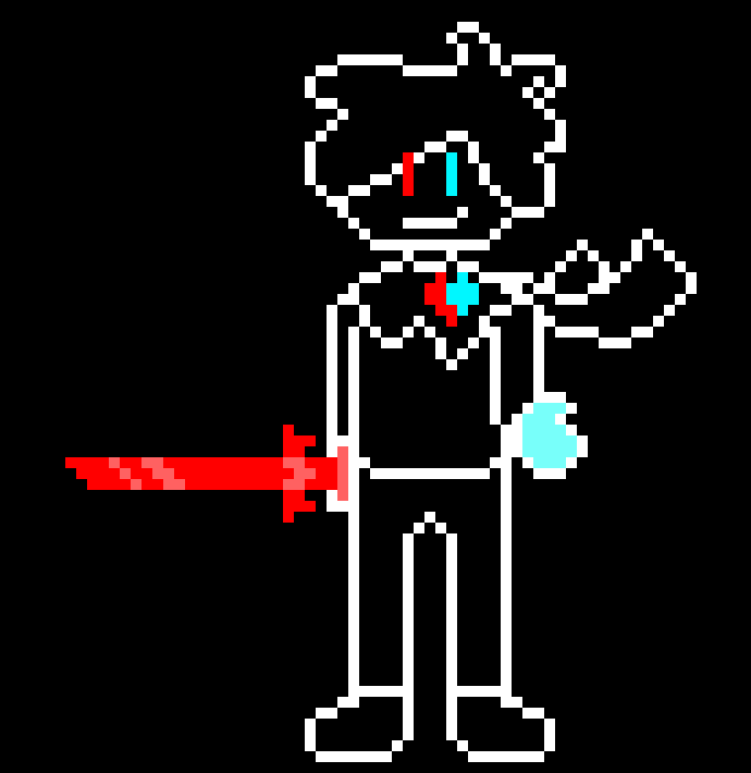 [9664c4] in fight pose with sword