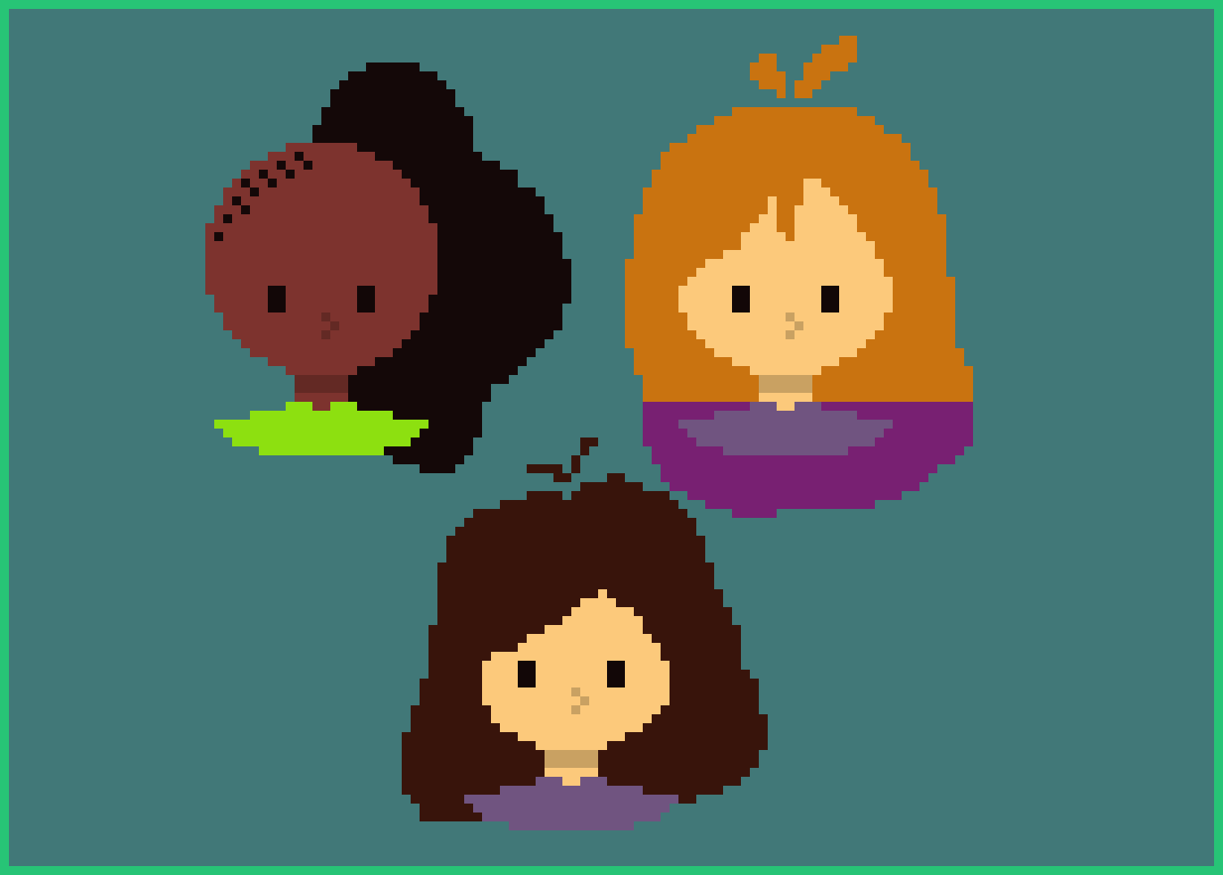 [8776d1] Eawa, (Top Left) Imp, (Top right) and Wendy (Bottom)