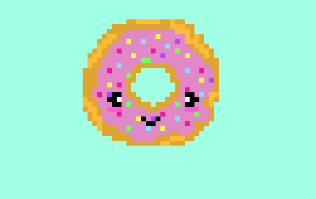 [9664c4] Kawaii Doughnut