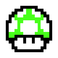 [9664c4] mario 1-up mushroom