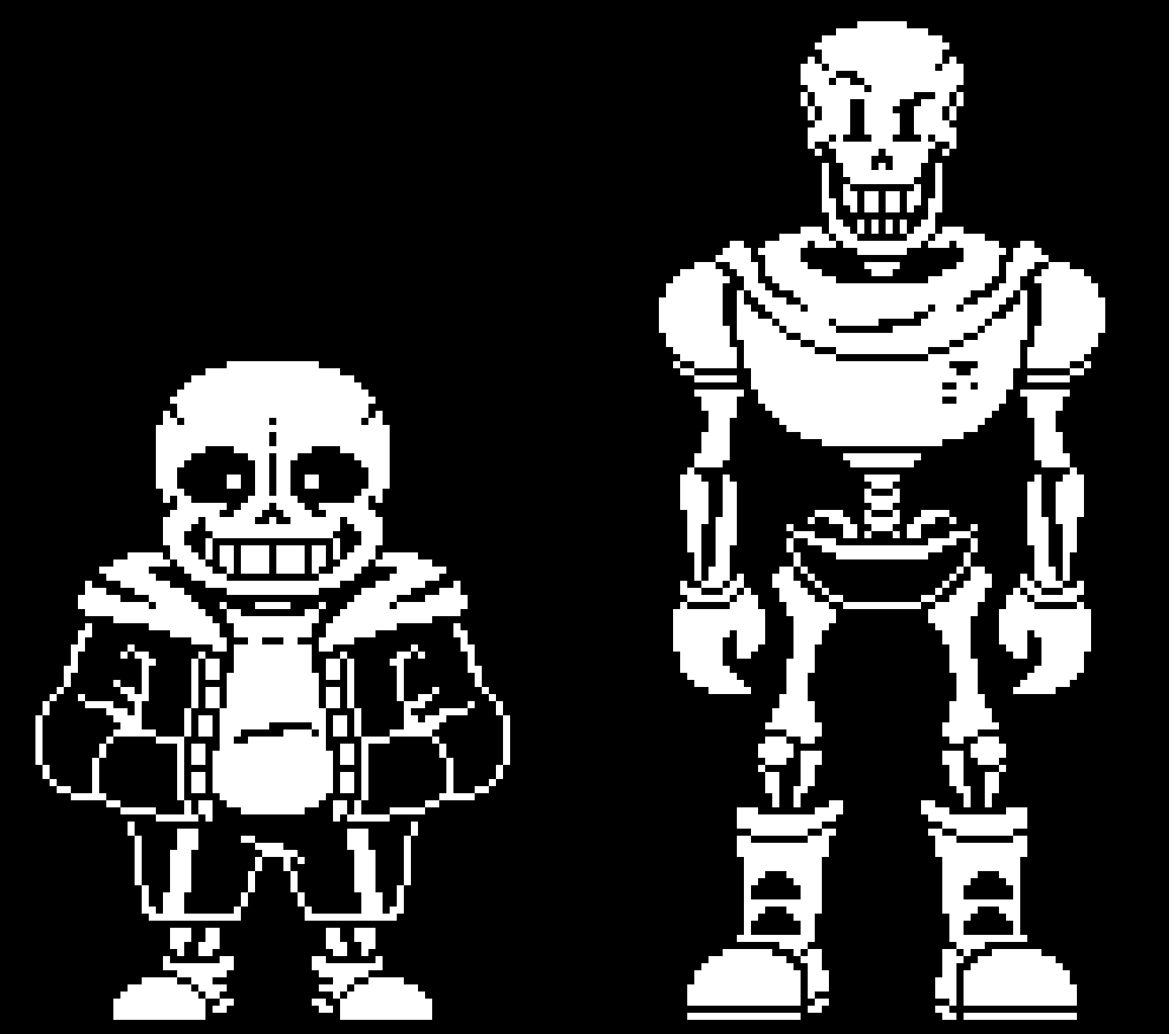 New-Undertale Sans-Papyrus.v1