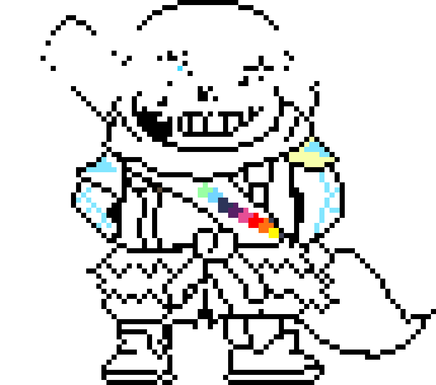 [9664c4] Bugged Ink Sans 