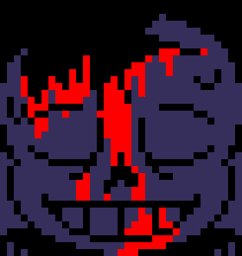 [7ce906] *(Demented had entered a nightmare.) -HorrorTale Sans