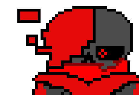 Enrage dark blasters surrounds that error sans and it fired on him sending him to the air *