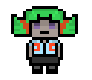 [3a1368] danganronpa fancharacter pixel sprite 
